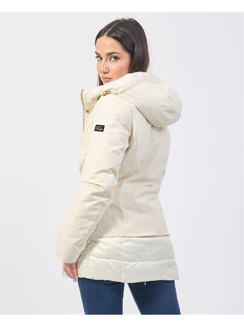 Manteau femme Yes Zee avec empiècements en nylon YES ZEE | O086-NU000157